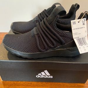 Adidas Lite Racer Adapt 3.0. Kids Size 2 Unisex Brand New